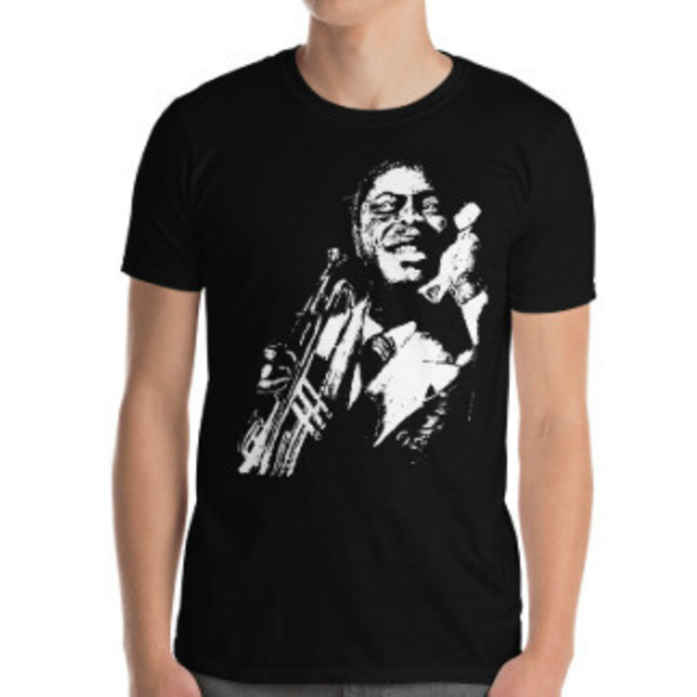 Louis Armstrong Tee Black Shirt